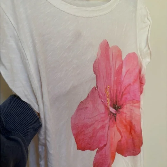 NWOT Free People Ragabond Hibiscus Maxi Tee Size Small - Picture 16 of 16